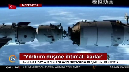 Pazar günü Dünya'ya düşecek