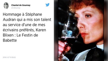Décès de Stéphane Audran, actrice fétiche de Claude Chabrol.