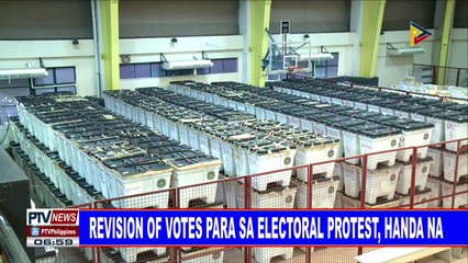 Download Video: #PTVNEWS: Revision of votes sa electoral protest, handa na