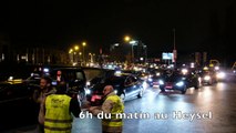 Manifestation des taxis à Bruxelles