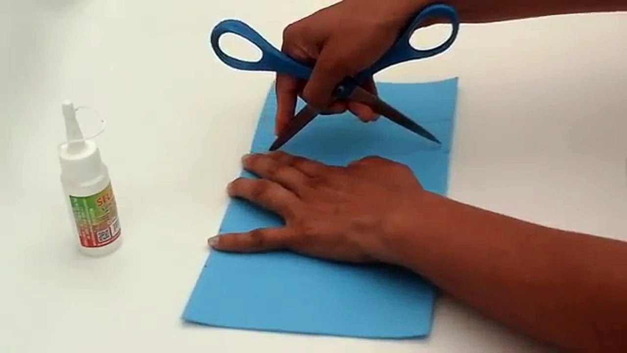 COMO HACER UN DULCERO DE FROZEN, CON FOAMY.