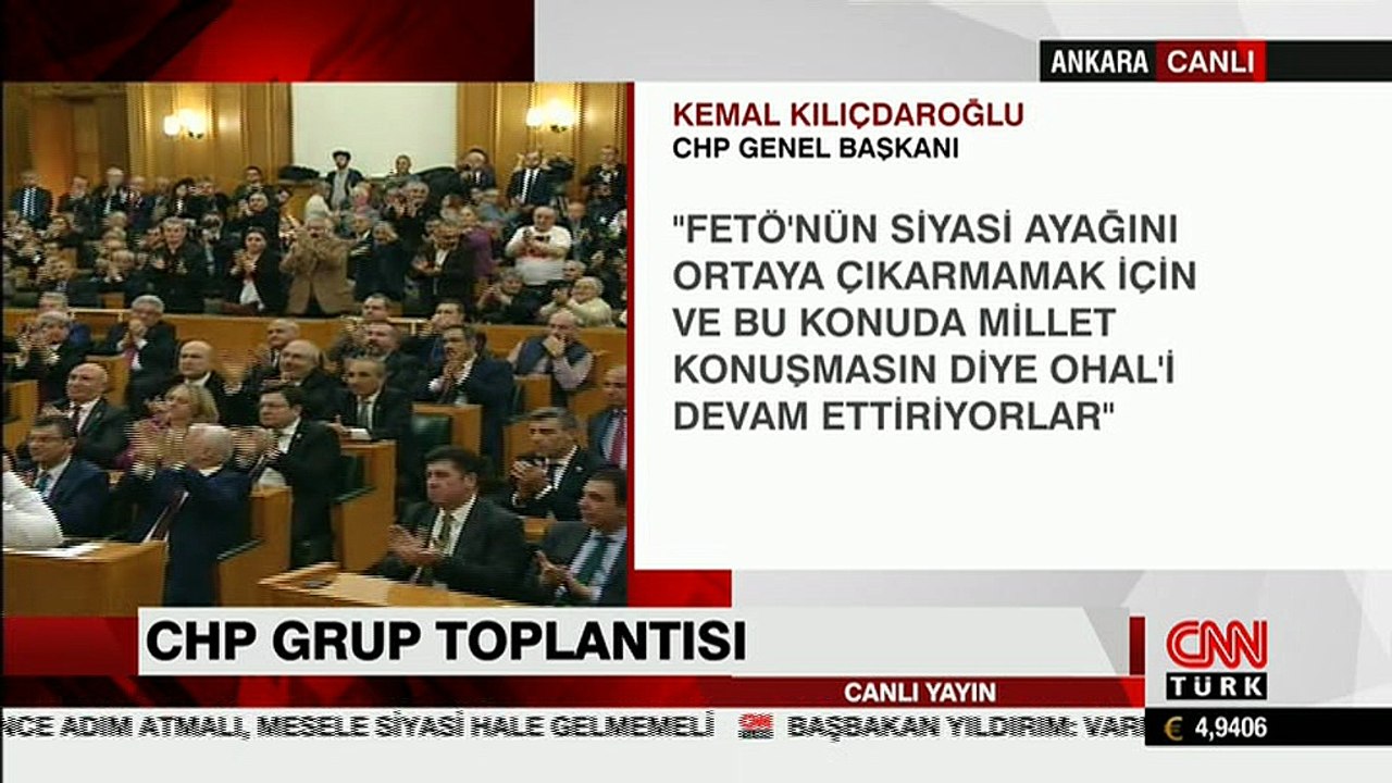 Kılıçdaroğlu: FETÖ'nün bir numaralı siyasi ayağı Cumhurbaşkanlığı koltuğunu işgal eden zattır