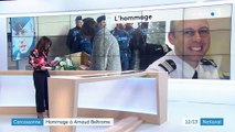 Carcassonne : hommage à Arnaud Beltrame