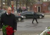 Putin Visits Kemerovo Fire Scene, Meets Survivors As Locals Protest