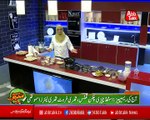 Abbtakk - Daawat-e-Rahat - Episode 252 (Stuffed Cheesy Chicken Nuggets, 3 Fruits 3 Layers Smoothie) - 27 March 2018