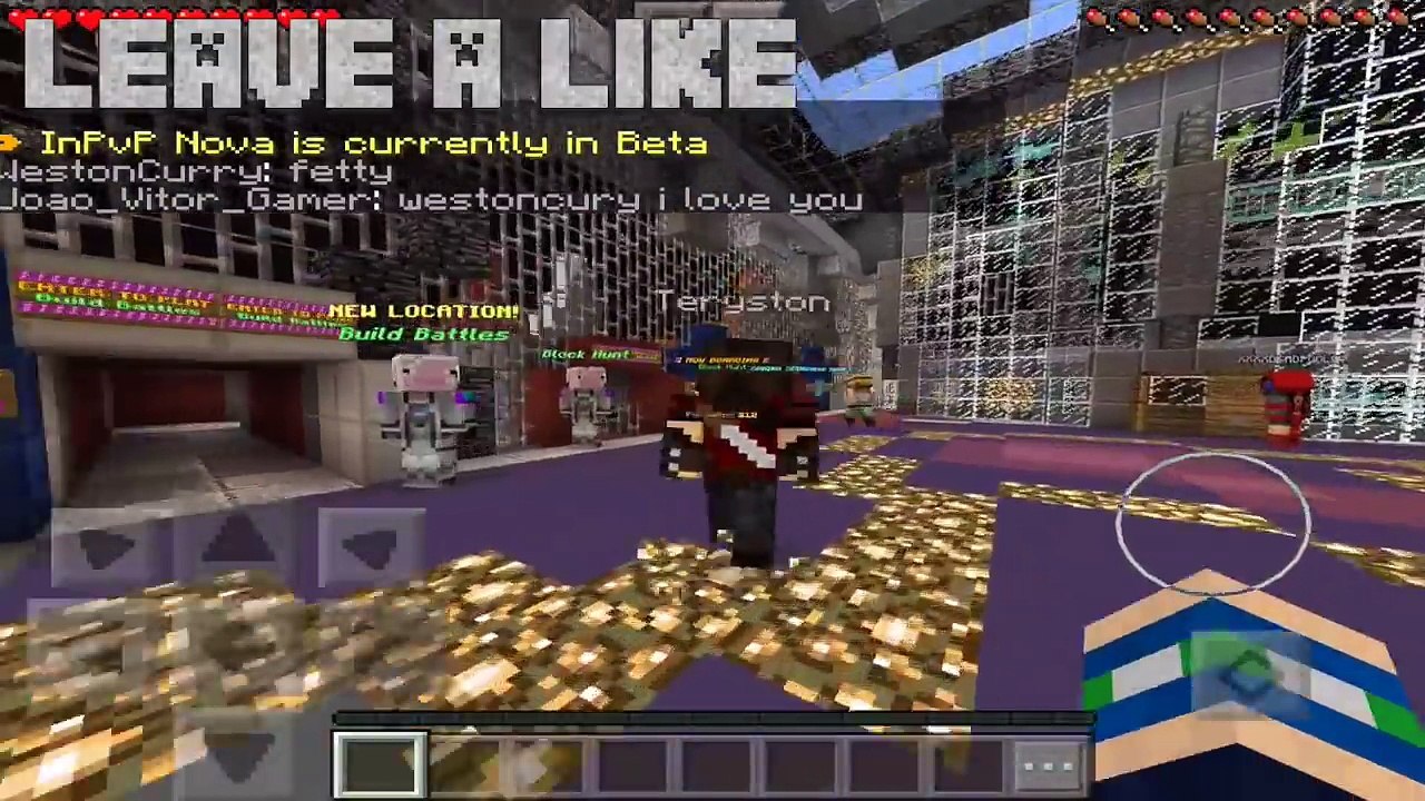 BUILD BATTLE SERVER for Minecraft Pocket Edition!!