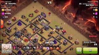 Clash Of Clans | THE PERFECT MAX ATTACK TH9 GOLALOON BREAKDOWN