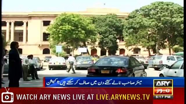 Water Commission asks Mayor Karachi to move encroachments and clean drains