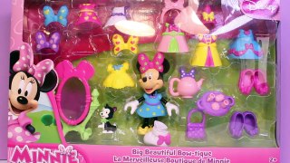 Minnie Mouse Big Beautiful Bowtique Set - Minnies Convertible Snap Dresses - Minnie Mouse Toys