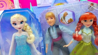 Disney Frozen Dolls Queen Elsa, Princess Anna , Kristoff Hasbro Doll Unboxing Video Cookieswirlc