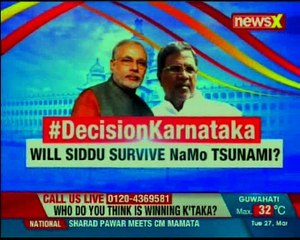 NewsX pre-poll surveys predicts a comfortable win for the Congress in Karnataka