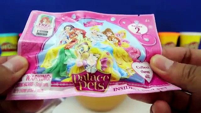 GIANT JOY Surprise Egg Play Doh - Inside Out Toys Disney Princess Palace Pets Shopkins