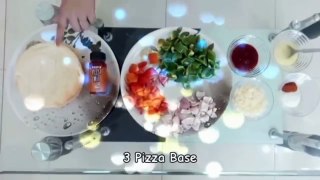 Pizza Recipe in Hindi | Homemade Quick and Easy Tawa Pizza Recipe without Oven & Yeast Free in Hindi