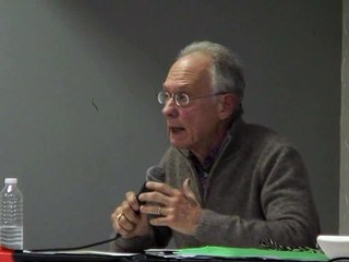 Ivar Ekeland lors de la Semaine Anticoloniale à Paris ✊