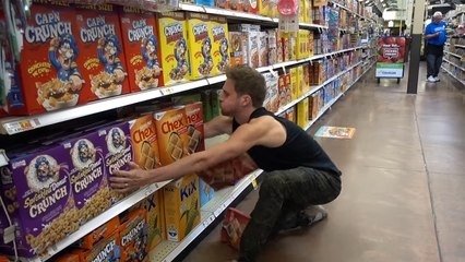 LOUD EATING WITH A MEGAPHONE!