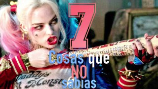 7 Cosas que NO sabias de MARGOT ROBBIE (HARLEY QUINN) | Suicide Squad