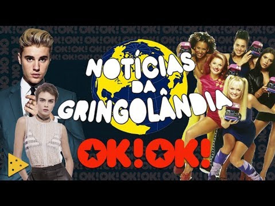 A nova loira do JB, Cara Delevingne e Paris Jackson se beijando e Spice Girls animadas