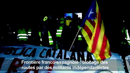 Catalogne: routes bloquées par des manifestants pro-Puigdemont