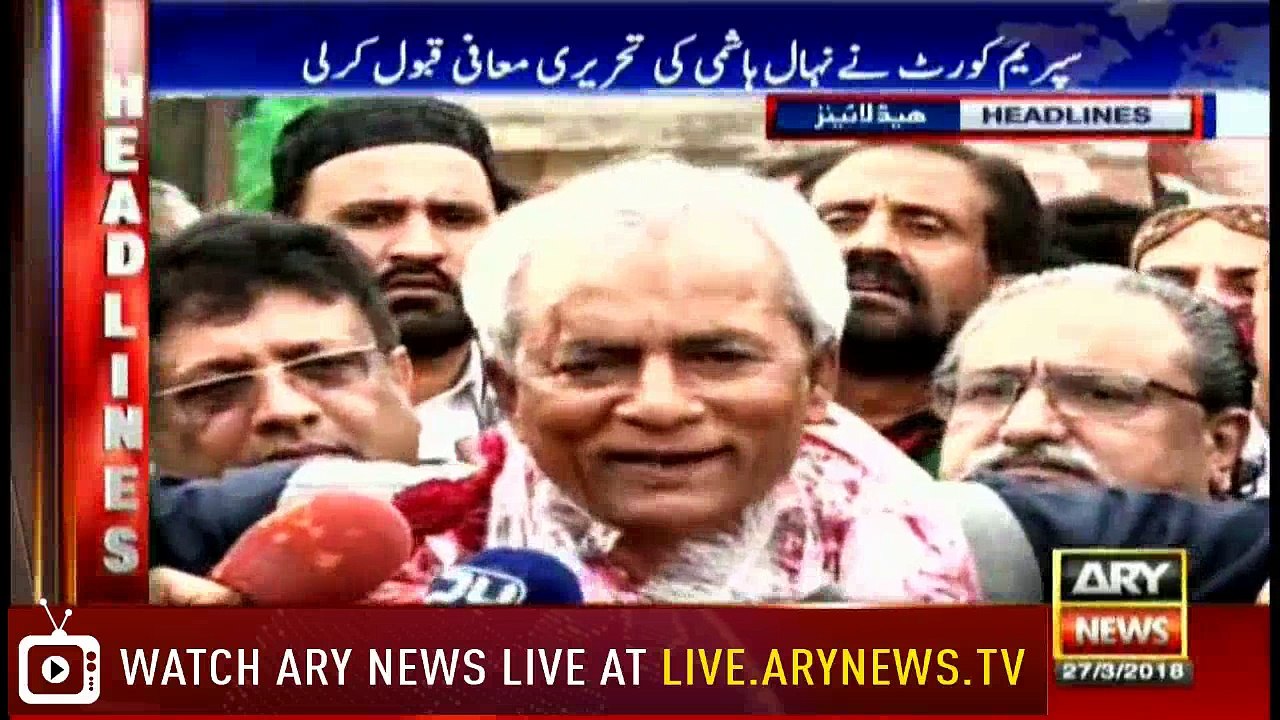 Headlines 1900 27th March 2018