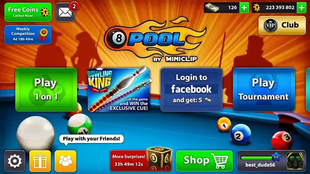 Win an 8-Ball on Facebook