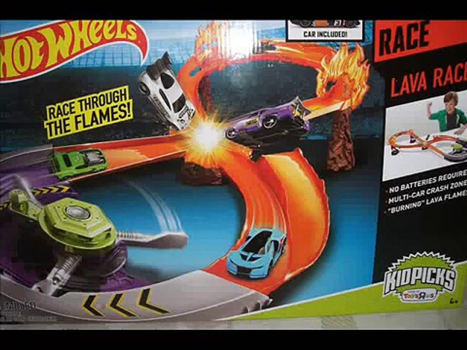 Hot Wheels Lava Race Trackset (Demonstration)
