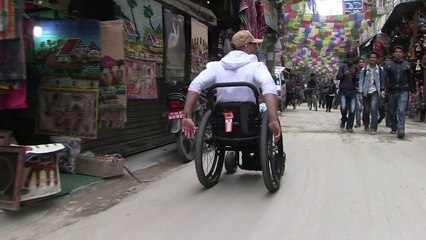 Un paraplégique australien à la conquête de l'Everest