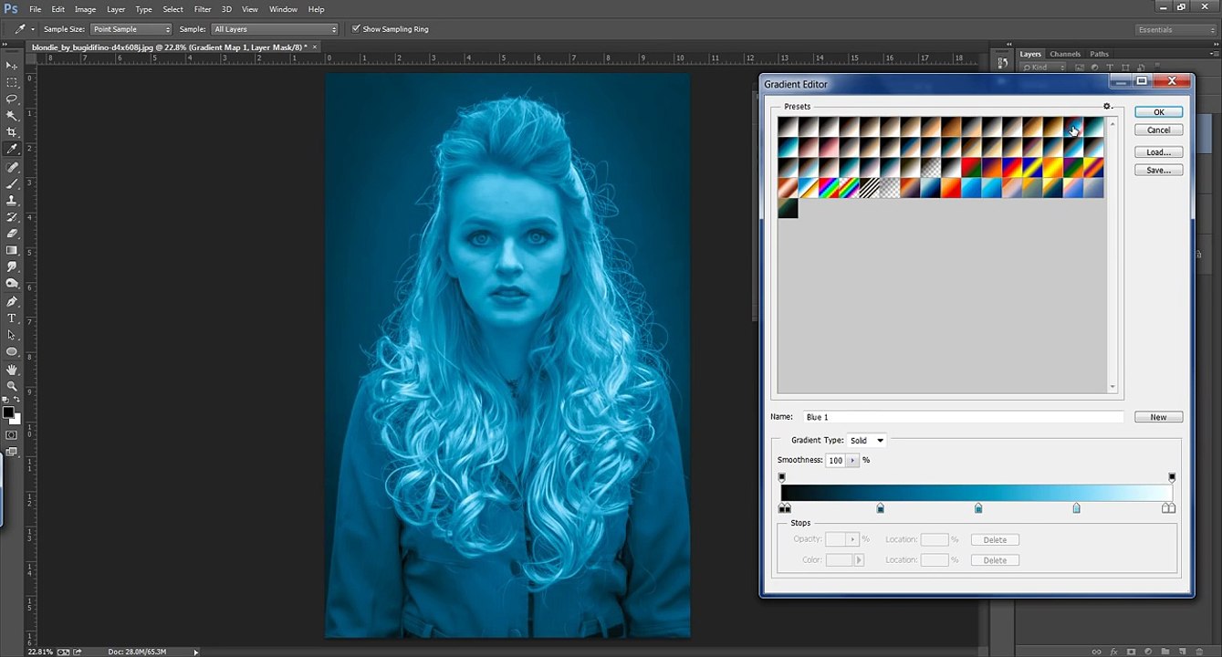 Portrait Photo Effects | Photoshop Tutorial | Movie Poster Design