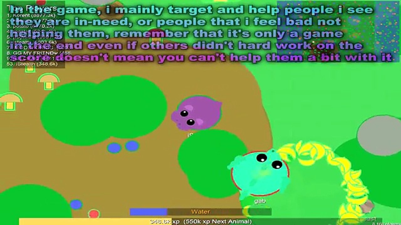 MOPE.IO 10 MILLION SCORE!! INFINITE BANANA GLITCH! Part 2 (Mope.io)