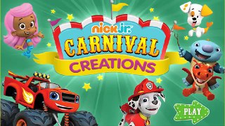 Nick Jr. Carnival Creations - Paw Patrol,Blaze and The MONSTER MACHINES,Bubble Guppies