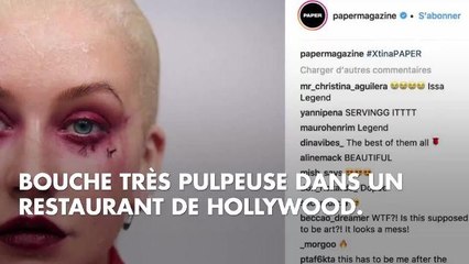 PHOTOS. Christina Aguilera méconnaissable sans maquillage en une d'un magazine américain