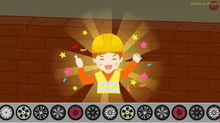 Trucks Construction Game Cartoon for Children | Trucks for Children Kids | Learm Videos for Kids