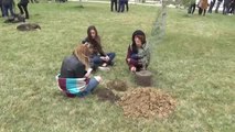 Öğrenciler Afrin Şehitleri Anısına Fidan Dikti