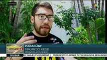 Paraguay: candidato Efraín Alegre critica aranceles universitarios