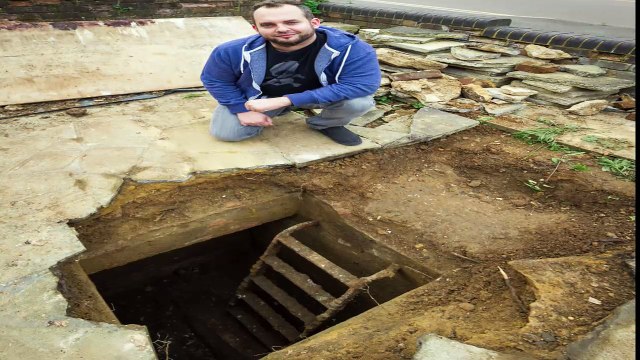 A Man Stunned When His Collapsed Driveway Reveals A Secret Room Under His House