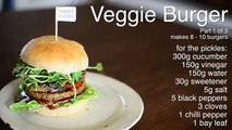 Making Veggie Burger 1/3 Buns & Pickles ☆ ベジバーガーの作り方１〜バンズとピクルス〜