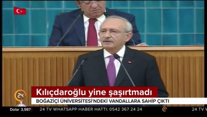 Kılıçdaroğlu yine şaşırtmadı