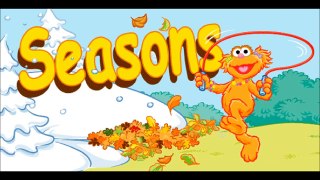 Learn SEASONS with Zoe / Sesame Street Learning Games for Kids