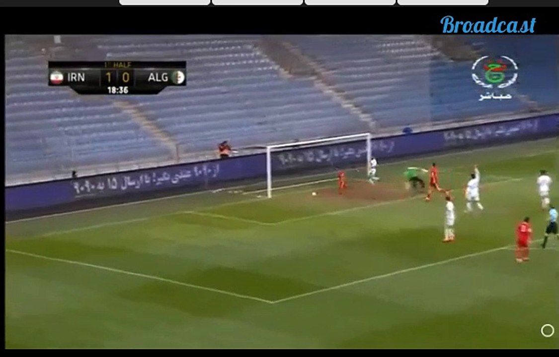 Taremi M.   Super  Goal  (2:0)  Iran - Algeria