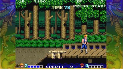 Double Dragon Hd Remaster Xbox 360 Gameplay + End