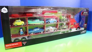 Disney Cars 3 Mack Die Cast Carrier Hauler Disney Store Pixar Lightning McQueen Mater Sarge Ramone