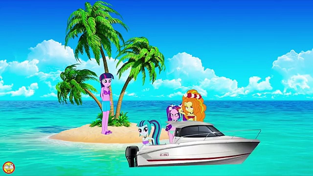 My Little Pony MLP Equestria Girls Transforms with Animation Love Story Desert Island