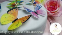 Anleitung für eine Fondant Torte speziell für Anfänger - Schritt für Schritt zur Fondanttorte