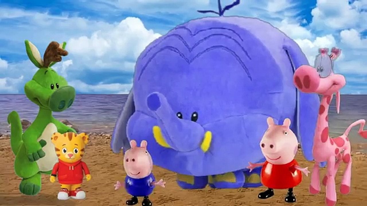 Peppa Pig vários episódios banho cascão família Pig zumbi e amigãozão totoykids