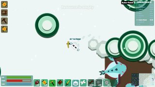 Starve.io TRAP FOR ARCTIC FOXES IN A CAVE!