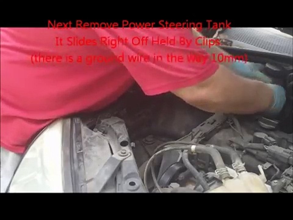 How To Change A Serpentine/Drive Belt (Ford Focus)