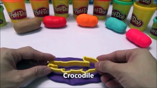 Play Doh Animals Names and Sounds for Kids