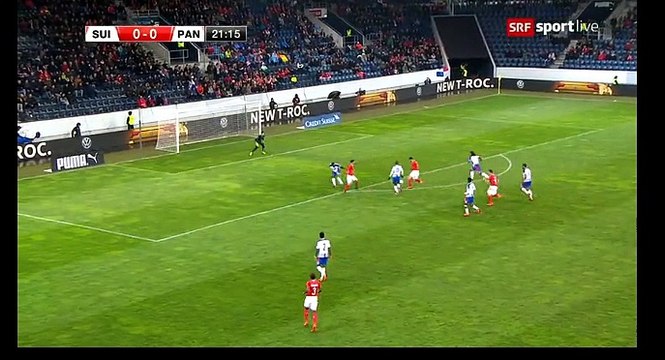 Blerim Dzemaili Super Goal (1:0) Switzerland vs Panama