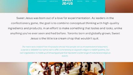 Christians Spearheading Petition to Abolish 'Sweet Jesus' Ice Cream