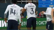 Kylian Mbappe second Goal Russia 1-3 France 27.03.2018