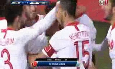Cengiz Under Goal - Montenegro vs Turkey  0-1  27.03.2018 (HD)